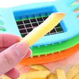 Stainless Steel Potato Cutter & Vegetable Slicer – French Fry Chopper