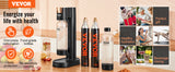 VEVOR Sparkling Water Maker – Home Carbonating Machine with 60L CO2 Cylinder Compatibility